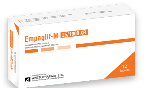 Empaglif M 25 + 1000 XR